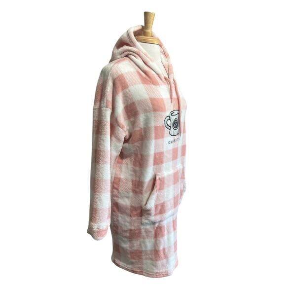 LIFE IS GOOD Lounger Pajama Sleep Shirt Women's XL Comfy Plush Coffee Essential - Picture 2 of 6